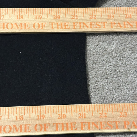 Saks Fifth Avenue Women 12 Blazer Wool Cashmere Single Button Lined Black VTG - Picture 6 of 7